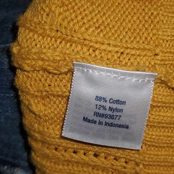 St. John's Bay, Mustard Yellow, Size M - Picture 4 of 7